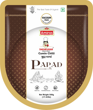 Cumin Chilli Papad (500 g)