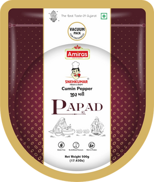 Cumin Pepper Papad (500 g)