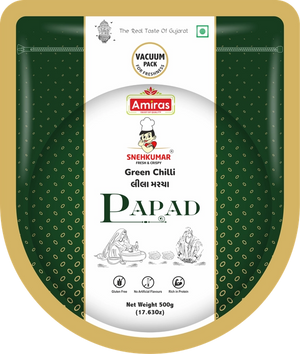 Green Chilli Papad (500 g)