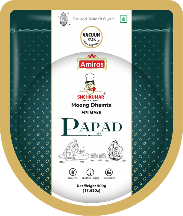 Moong Dhamta Papad (500 g)