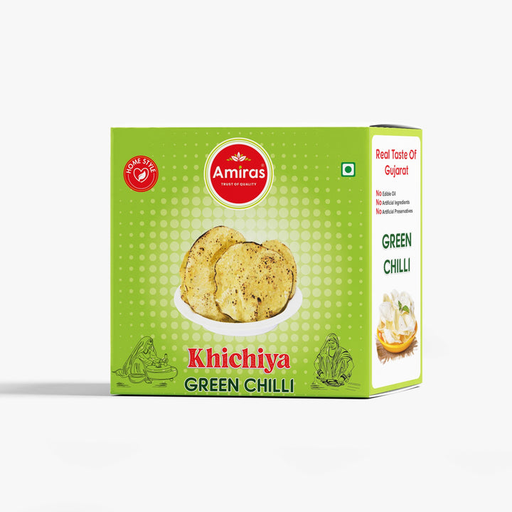 Green Chilli Khichiya Papad (500g)